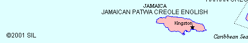 Linguistic Map of Jamaica